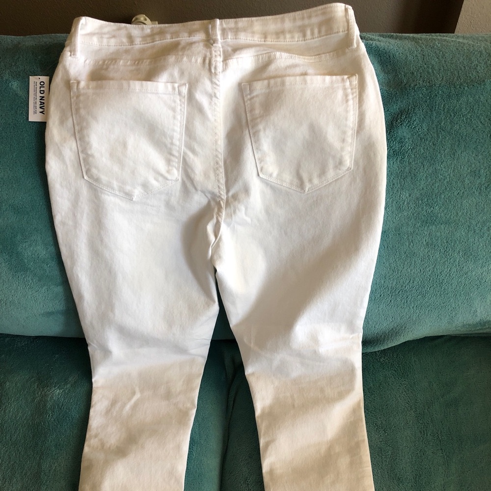 Old navy NWT super skinny white size 12